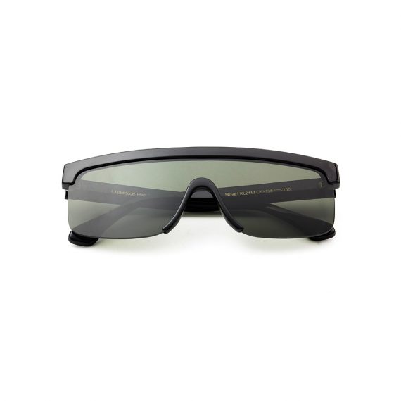 A.Kjaerbede zonnebril model MOVE 1 kleur zwart met grijze glazen AKsunnies bril sunglasses Akjaerbede eyewear